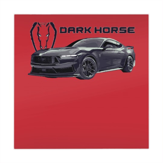 Discover dark horse Mustang GT 5.0L V8 coyote engine Perf Mahjong Mats