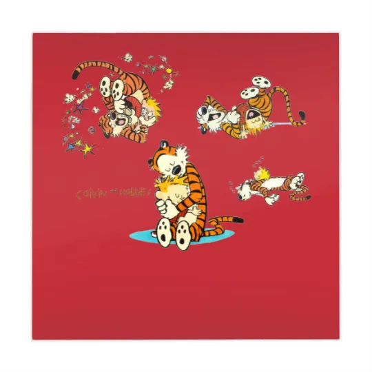 Discover calvin and hobbes bill watterson Mahjong Mats
