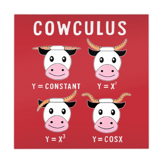 Discover Cowculus Funny Math Math Geometry Teacher Math Lover Mahjong Mats
