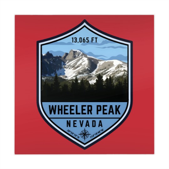 Discover Wheeler Peak In Nevada Mahjong Mats