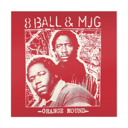 Discover 8Ball & MJG Mahjong Mats Rapper Vintage Mahjong Mats