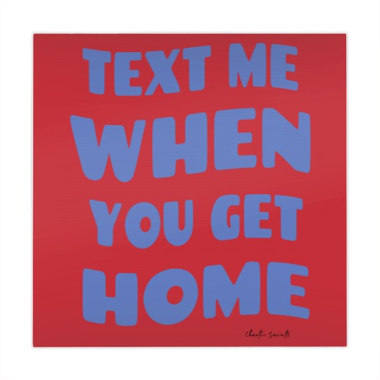 Discover Text Me When You Get Home Vintage Mahjong Mats