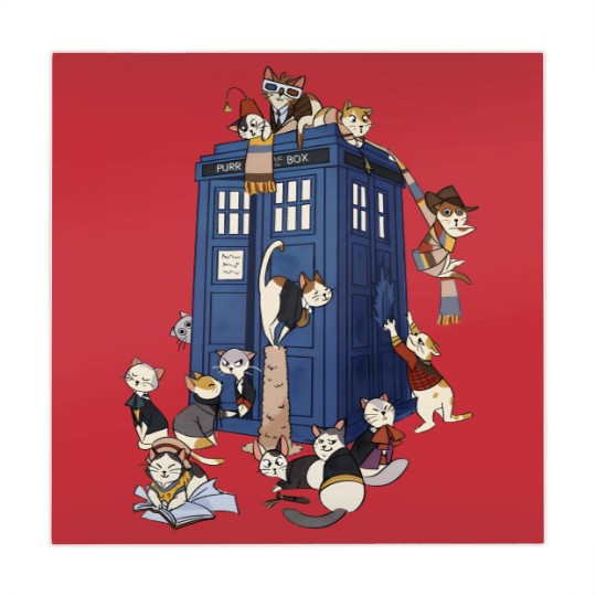 Discover Doctor Cat Mahjong Mats, Doctor Who Mahjong Mats, Time Lord Mahjong Mats