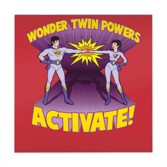 Discover Wonder Twin Powers Activate Mahjong Mats