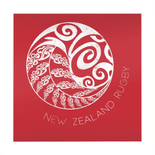 Discover New Zealand Rugby T Maori Inspired Kiwi Silver Fern Mahjong Mats