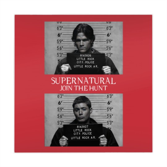 Discover Supernatural Mugshots Mahjong Mats
