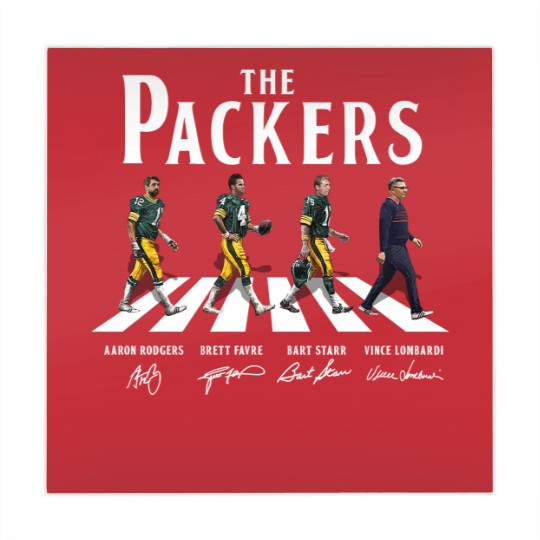 Discover The Packers Abbey Road Signature Mahjong Mats