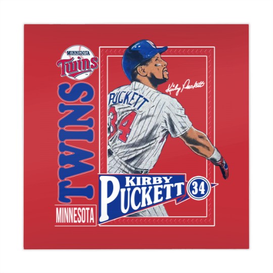 Discover 1992 Kirby Puckett Twins Mahjong Mats