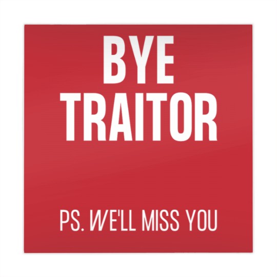 Discover BYE TRAITOR Funny New Job Coworker Leaving Good Luck Congrats Banter Office Jokes Mahjong Mats