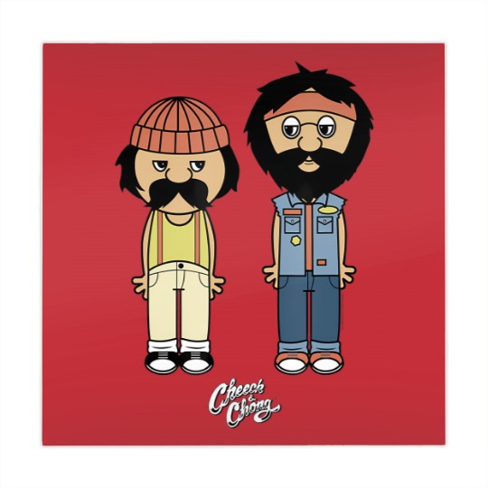 Discover cheech chong toon style full bodies with classic logo t Mahjong Mats