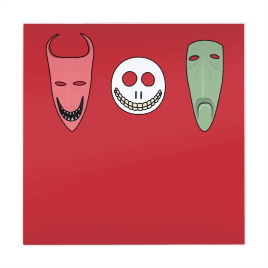 Discover Lock, Shock and Barrel Masks Mahjong Mats