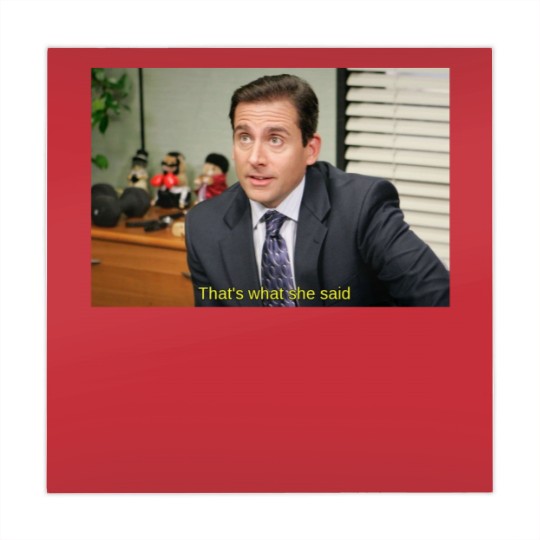 Discover Thats what she said - Michael Scott Mahjong Mats