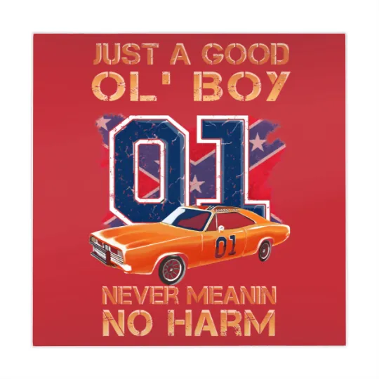 Discover Good ol boy School Dukes of Hazzard 210 Mahjong Mats