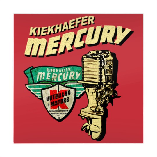 Discover Mercury vintage Outboard Motors - Mercury - Mahjong Mats