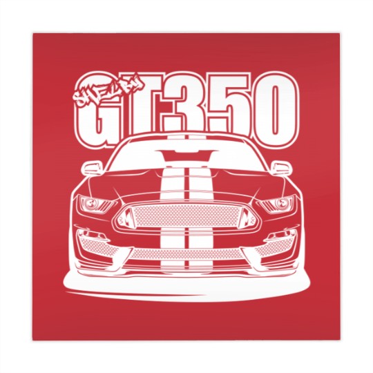 Discover Shelby GT350 - Black Print Mahjong Mats