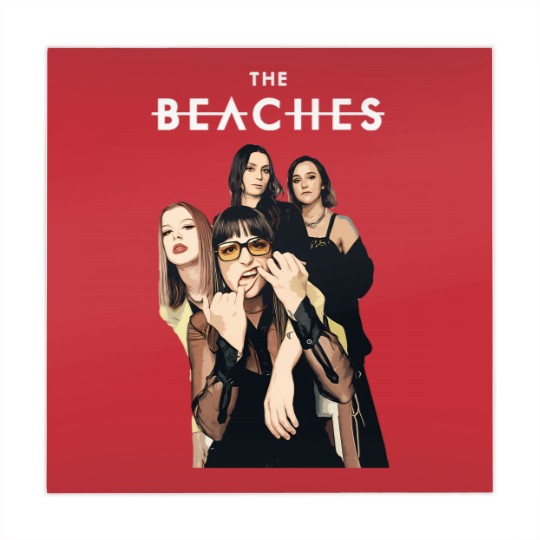 Discover The Beaches Band Artwork Mahjong Mats