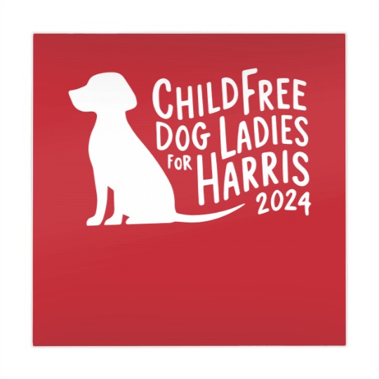 Discover Childfree Dog Ladies Mahjong Mats, Harris 2024 Cat Mahjong Mats, Funny Kamala Harris Graphic Mahjong Mats