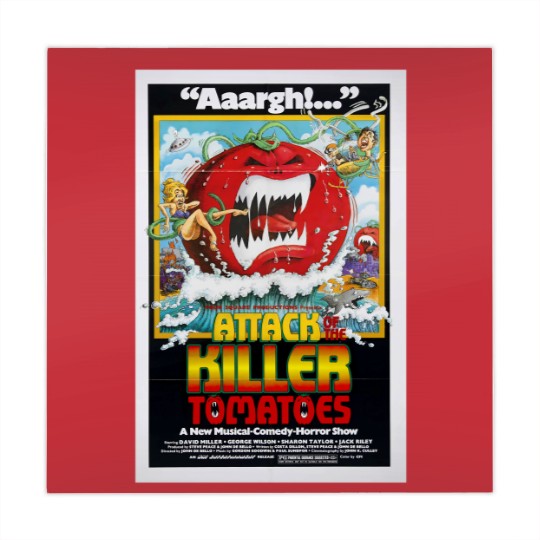 Discover Attack of the Killer Tomatoes 1978 Movie Poster Mahjong Mats