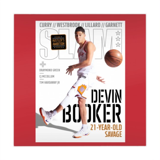 Discover Devin Booker SLAM Poster Mahjong Mats, Devin Booker Magazine Mahjong Mats