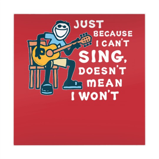 Discover guitar lover just because i can't sing doesn't mean i won't Mahjong Mats