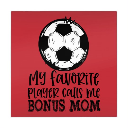 Discover soccer my favorite player calls me bonus mom trendy summer Mahjong Mats