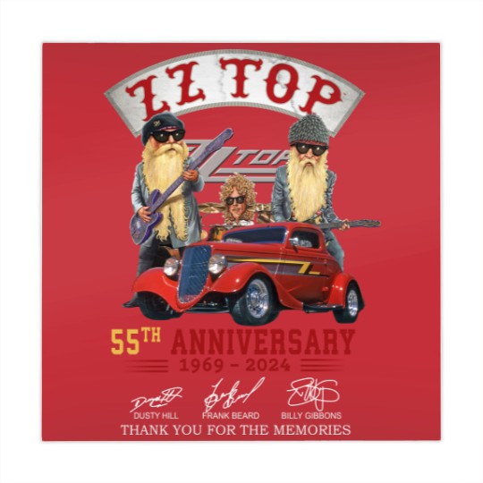 Discover ZZ Top 55th Anniversary Mahjong Mats