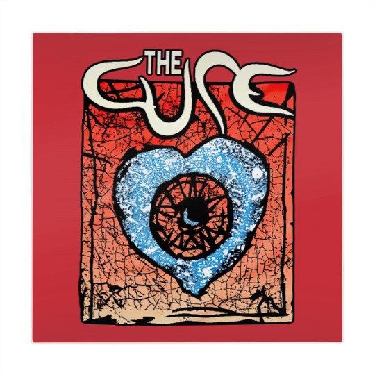Discover Vintage The Cure Mahjong Mats, The Cure Mahjong Mats, Rock Music Graphic Mahjong Mats