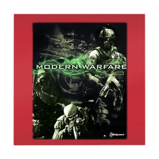 Discover 2009 Call of Duty Modern Warfare 2 IW Promo Vintage Y2K Mahjong Mats