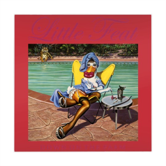 Discover Little Feat Rock Band Lowell George Formed Then Disbanded Upon His Death  Retro Wave Mahjong Mats