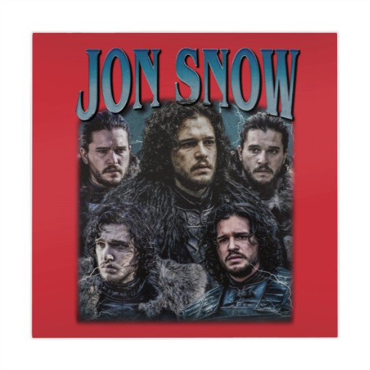 Discover Jon Snow Vintage Graphic 90s Mahjong Mats, Jon Snow Mahjong Mats, Jon Snow Rock Style Bootleg Mahjong Mats, Custom Photo Mahjong Mats