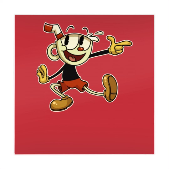 Discover Cuphead , cuphead, cuphead and mugman, cuphead game, cagney carnation, cuphead cagney carnati Essent Mahjong Mats