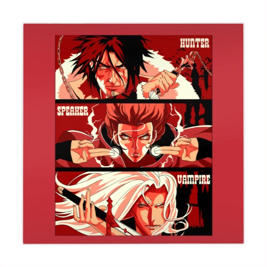 Discover The Hunter , The Speaker and The Vampire Mahjong Mats