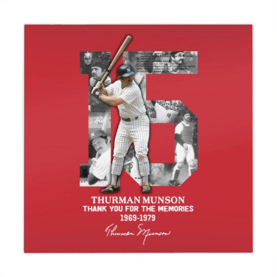 Discover Thurman Munson Thank You 1969 1979 | Essential Mahjong Mats