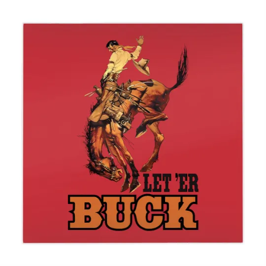 Discover Pendleton Oreon Let 'Er Buck Sticker Mahjong Mats