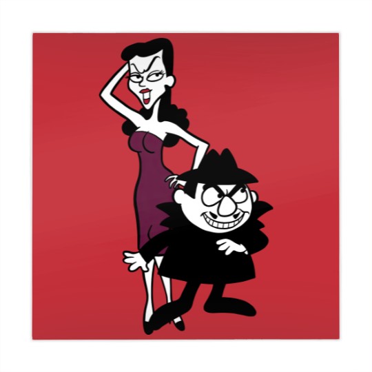 Discover Boris Badenov and Natasha Fatale - Rocky & B Mahjong Mats
