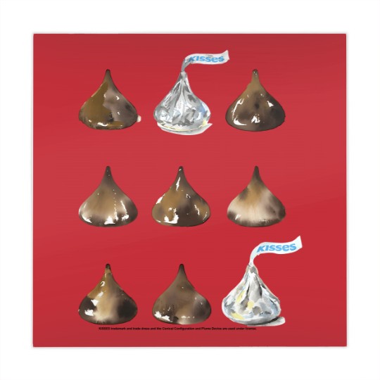 Discover Hersheys Kisses Multiple Grid Design Mahjong Mats