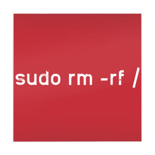 Discover Sudo rm -rf Funny Linux Sysadmin Command Line - Mahjong Mats