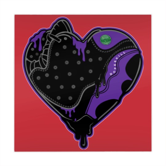Discover Heart Jordan 13 Graphic To Match Jordan 13 Court Purple Mahjong Mats
