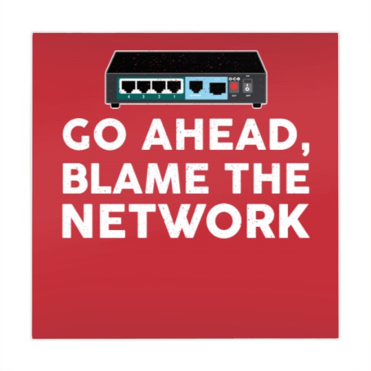 Discover Go Ahead Blame The Network Network Engineer Mahjong Mats