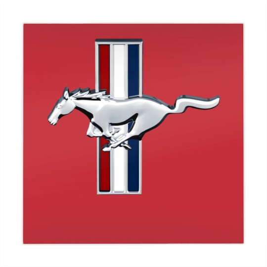 Discover Mustang Fastback Mahjong Mats