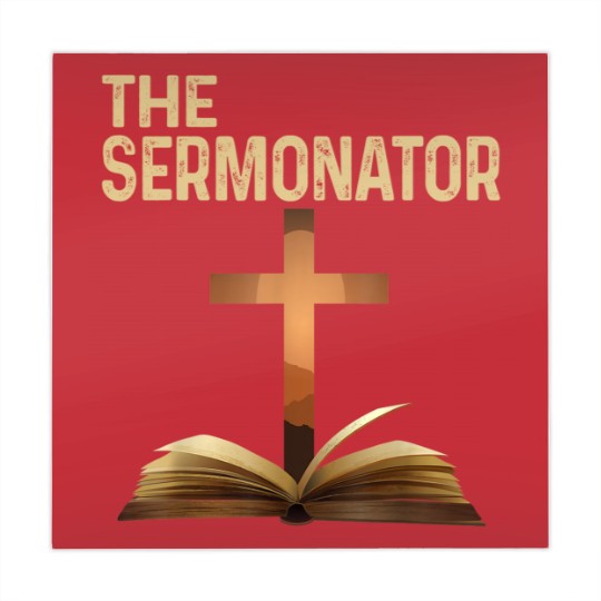 Discover Mens The Sermonator Pastor Appreciation Christian Cross Mahjong Mats Mahjong Mats
