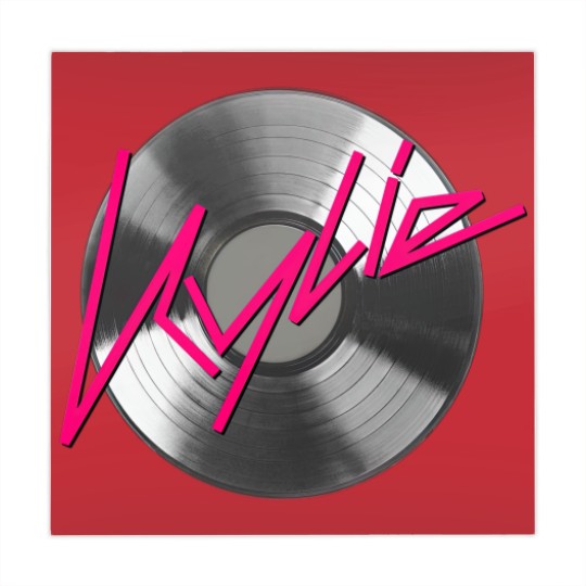 Discover Kylie Minogue  record silver Mahjong Mats
