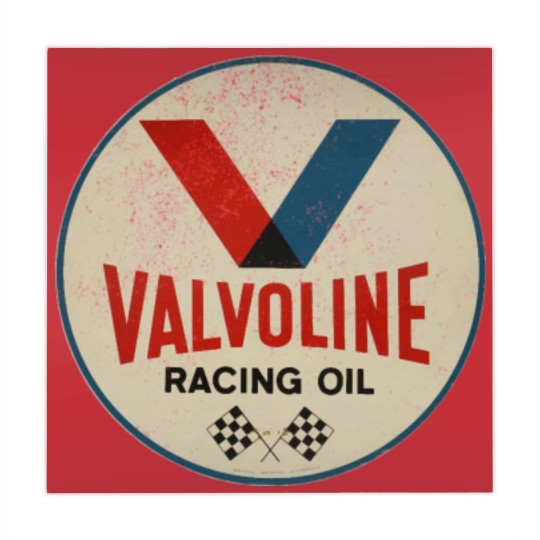 Discover Valvoline Racing Sign Mahjong Mats