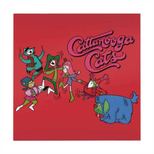Discover Cattanooga Cats - Saturday Morning Hong Kong Phooey cartoon karate dog Mahjong Mats