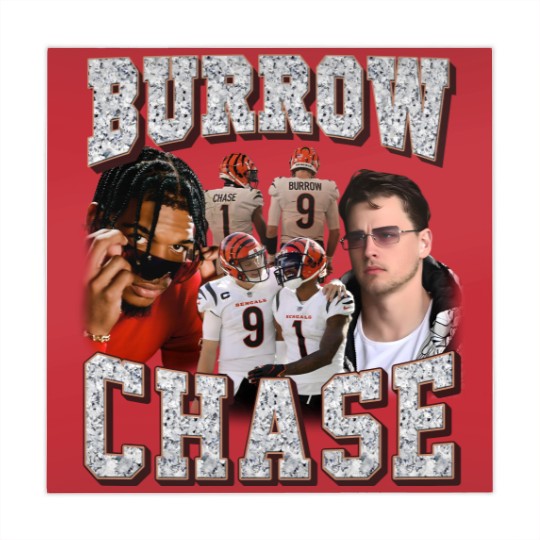 Discover Ja'Marr Chase Joe Burrow Mahjong Mats, Ja'Marr Chase Joe Burrow Vintage Mahjong Mats,  chase burrow Mahjong Mats