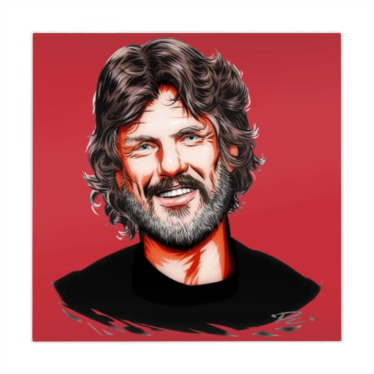 Discover Kris Kristofferson - An illustration by Paul Cemmick Mahjong Mats