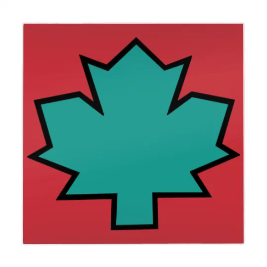 Discover Total Drama Island Owen Maple Leaf Emblem Classic Mahjong Mats
