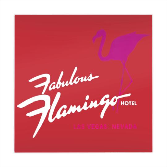 Discover flamingo hotel casino las vegas retro vintage t Mahjong Mats