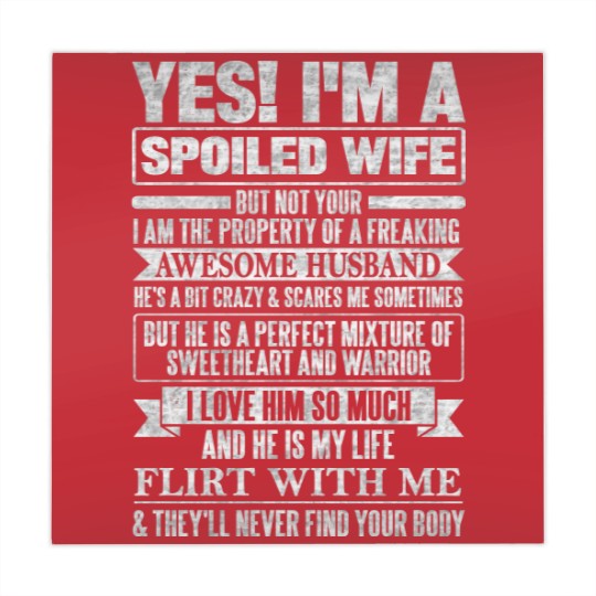 Discover YES I'M A SPOILED WIFE Mahjong Mats