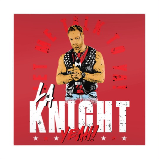 Discover LA Knight Let Me Talk To Ya Mahjong Mats